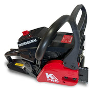 Motosierra profesional 72 cc con 2 barras, 2 cadenas de 24 pulg cont: 2 motosierras Kawashima Pro MAKO72 - Bioaplicaciones