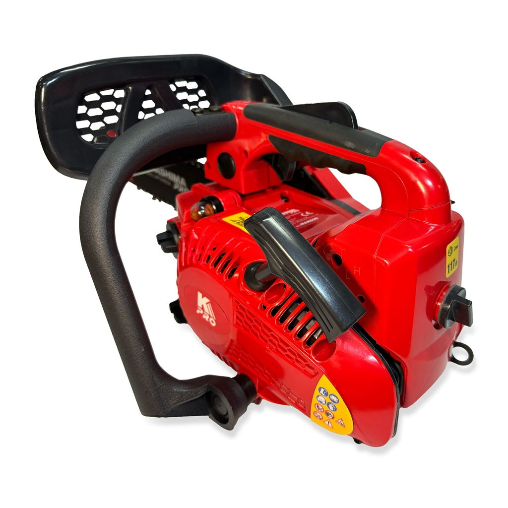 Motosierra profesional 25 cc con 2 barras y cadenas de 12 pulg Kawashima Pro MAKO25