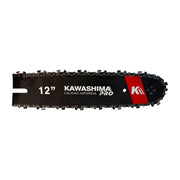 Motosierra profesional 25 cc con 2 barras y cadenas de 12 pulg Kawashima Pro MAKO25 - Bioaplicaciones