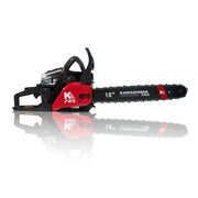 Motosierra profesional 58 cc con 2 barras y cadenas de 18 pulg Kawashima Pro MAKO58 - Bioaplicaciones