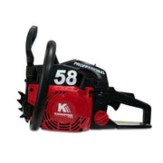 Motosierra profesional 58 cc con 2 barras y cadenas de 18 pulg Kawashima Pro MAKO58 - Bioaplicaciones