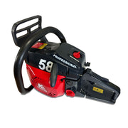 Motosierra profesional 58 cc con 2 barras y cadenas de 18 pulg Kawashima Pro MAKO58 - Bioaplicaciones