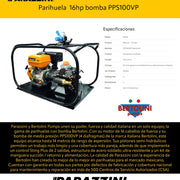 Parihuela  16hp bomba PPS100VP Bertolini PBPPS100VP - Bioaplicaciones