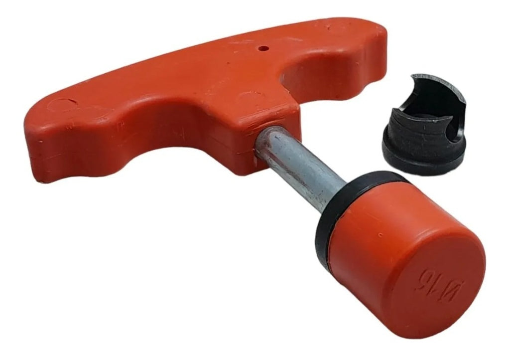 Perforadora manual 16/18 mm para tubería PVC - 1 pieza Parazzini A-950-16-01-001 - Bioaplicaciones