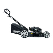 Podadora con tracción 190cc con cuchilla de 21" de corte con bolsa recolectora auto propulsada Power Hunt RANGER190AP - Bioaplicaciones