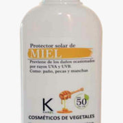 PROTECTOR SOLAR DE MIEL Y OLIVA