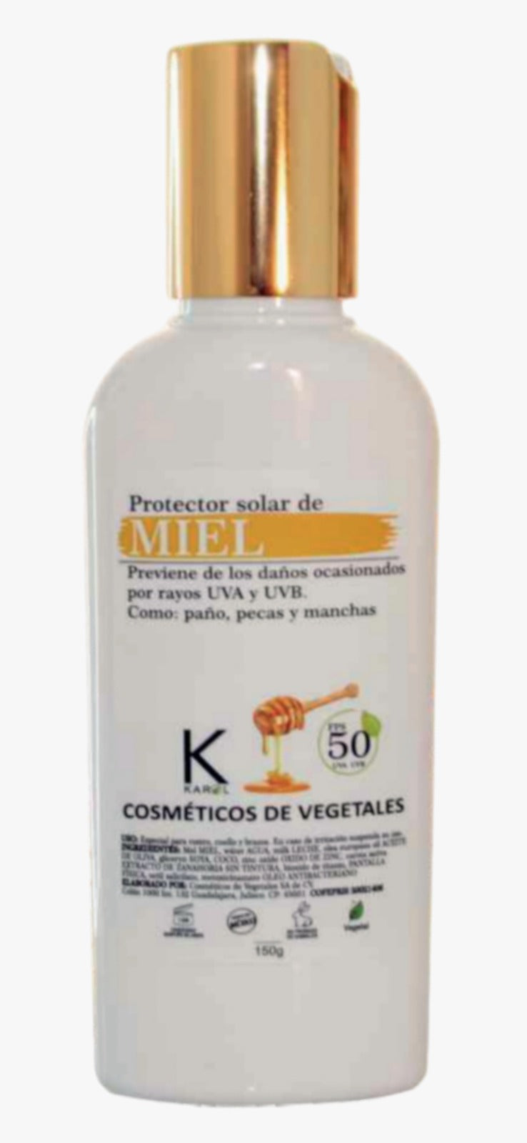 PROTECTOR SOLAR DE MIEL Y OLIVA