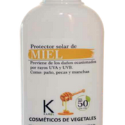 PROTECTOR SOLAR DE MIEL Y OLIVA