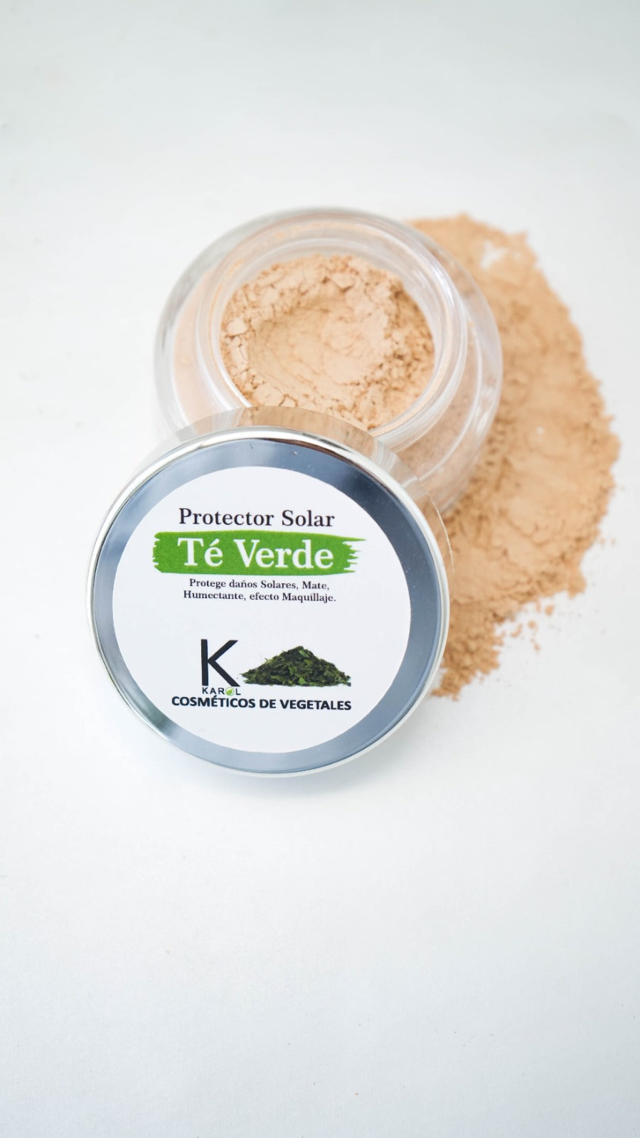 PROTECTOR SOLAR TÉ VERDE EN POLVO
