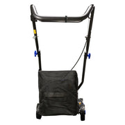 Podadora a gasolina 16" 131cc empuje manual Arranque manual, ancho de corte 390 mm altura 30–65 mm 3 posiciones  chasis pp recolector 35 L. Power Hunt RANGER131V2