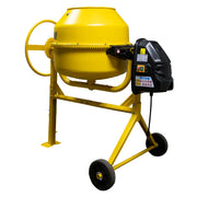 Revolvedora electrica de 1/2 saco volumen de olla 180 Litros - AZUL Power Hunt REVOLVER1E-A