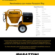 Revolvedora con motor Parazzini 9hp Parazzini RP9HP