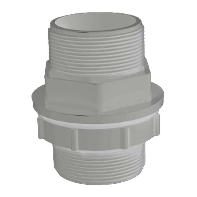 Adaptador para tanque 2" PVC cedula 80 (rosca macho) - caja con 48 piezas uso exclusivo agricola Parazzini  S4202C