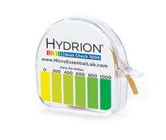Rollos y Tiras de Testeo Químico para Sales de Amonio de 0-1000 ppm - Cont. 10 Rollos #QC-1001