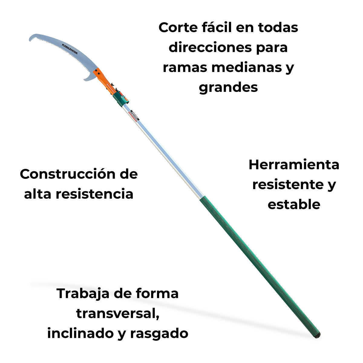 Sierra con tubo de extensión PG500