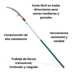 Sierra con tubo de extensión PG500