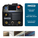 Soldadora inverter triple proceso 120A 127/220V Power Hunt CENTELLA300 - Bioaplicaciones