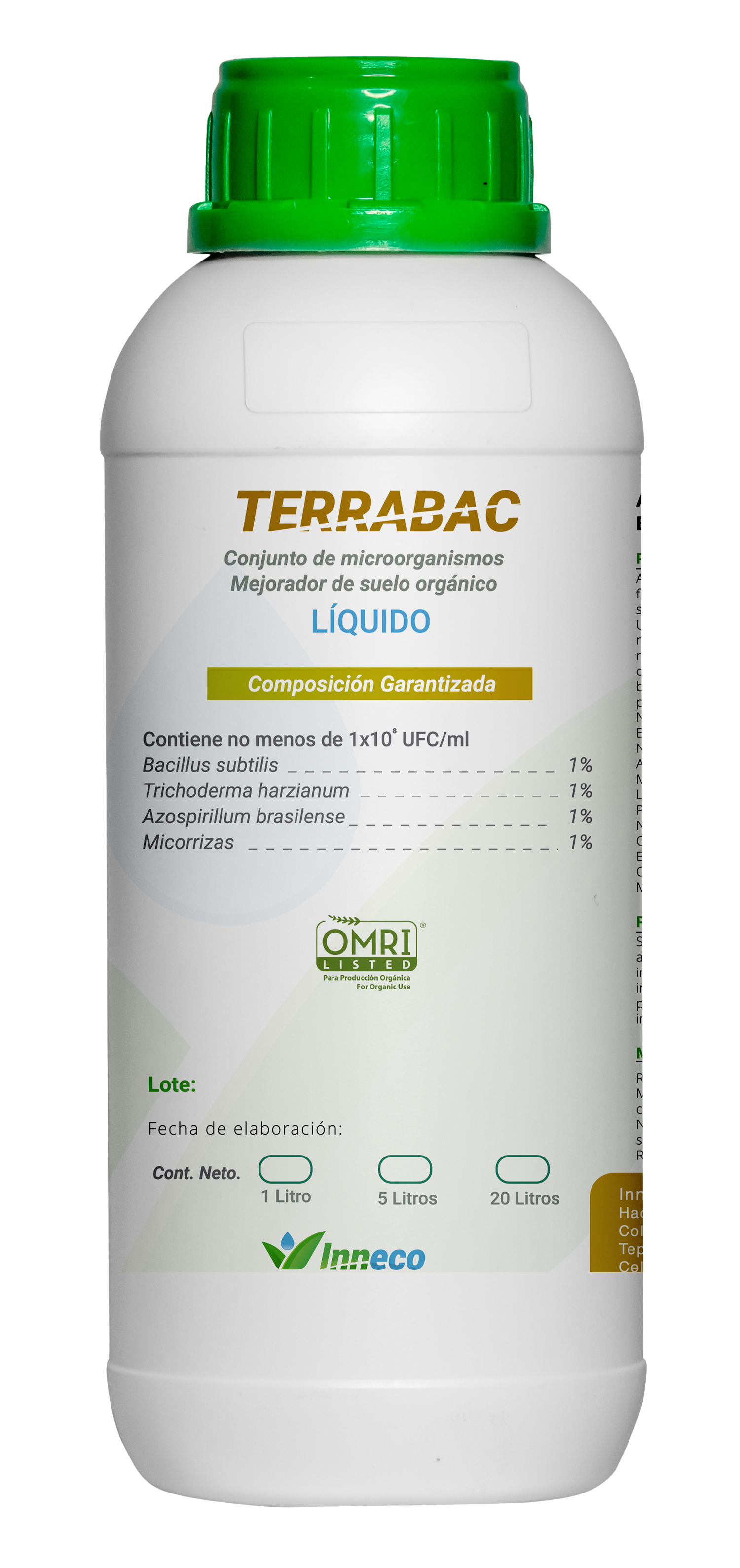 Terrabac Biorremediador de suelos (Microorganismos) - 1 L