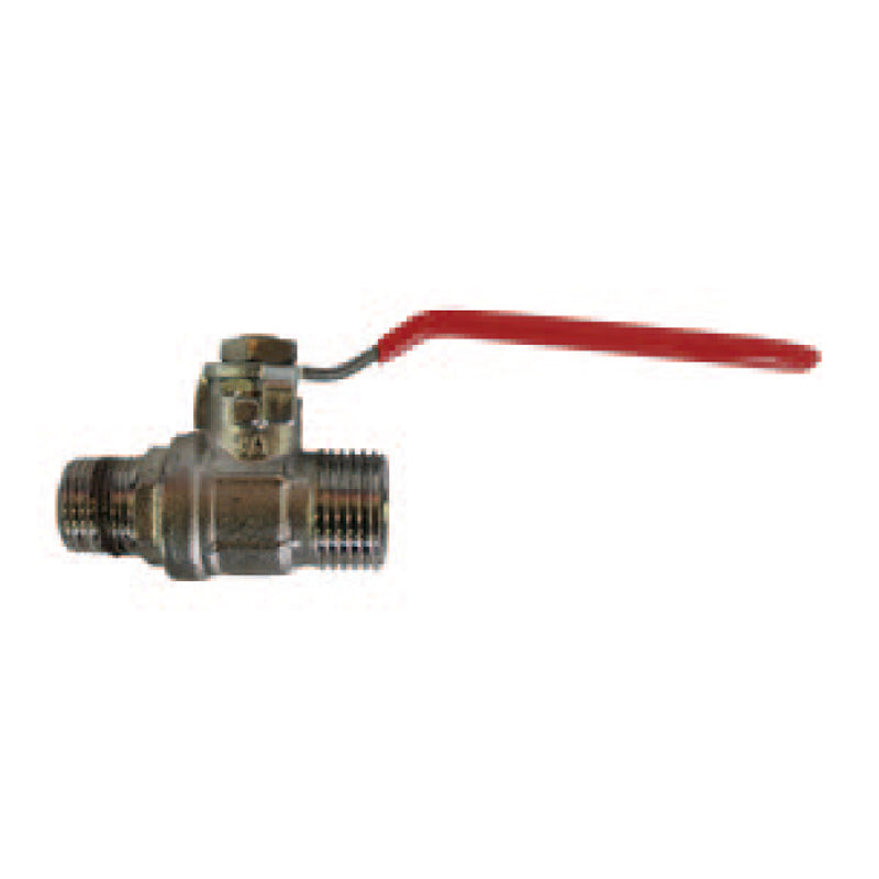 Valvula macho/macho 3/8 X 1/2 para bomba de tractor 1 pzs Parazzini VM3/8-1/2