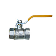 Válvula esfera roscada de bronce 400 WOG Marca RUDMEX FIG. 65R-2B de 3/4"