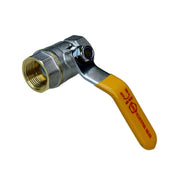 Válvula esfera roscada de bronce 400 WOG Marca RUDMEX FIG. 65R-2B de 3/4"