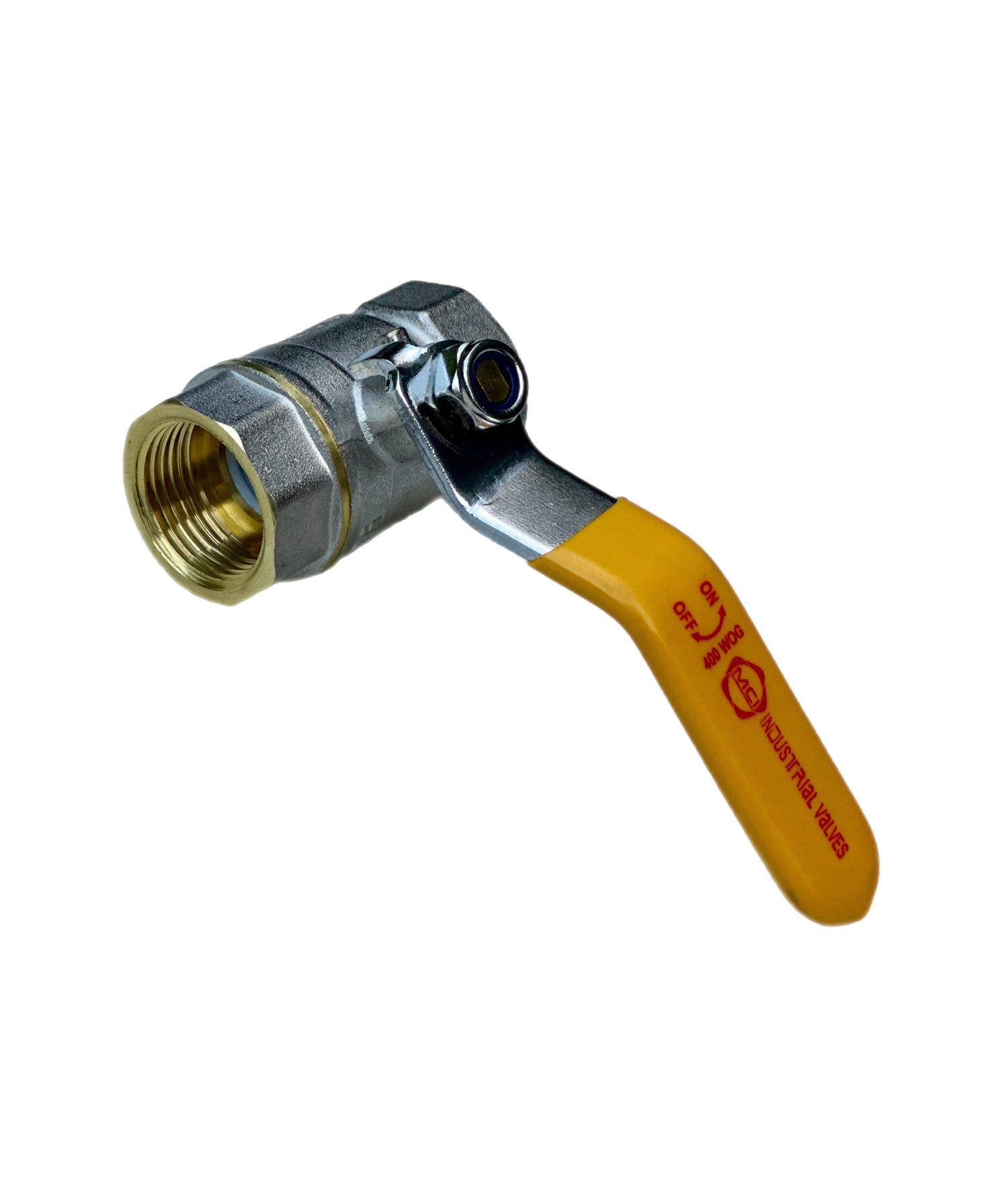 Válvula esfera roscada de bronce 400 WOG Marca RUDMEX FIG. 65R-2B de 3/4"