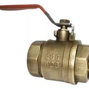 Válvula esfera roscada de bronce 400 WOG Marca RUDMEX FIG. 65R-2B de 3/4"