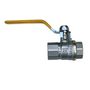 Válvula esfera roscada de bronce 400 WOG Marca RUDMEX FIG. 65R-2B de 1/2"