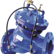 Válvula automática de control aliviadora de presión  Fig. D224-AP y contra golpe de ariete 250 CWP Marca RUD Fig. D224-AP de 8"