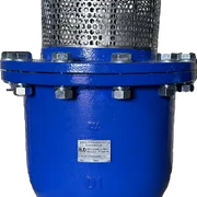 Válvula de admisión, expulsión y eliminadora de aire en un mismo cuerpo de hierro dúctil 250 CWP Marca RUD FIG. DAEX de 8"