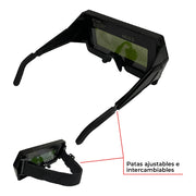 Visor de proteccion de sombra variable Parazzini ROBOCOP