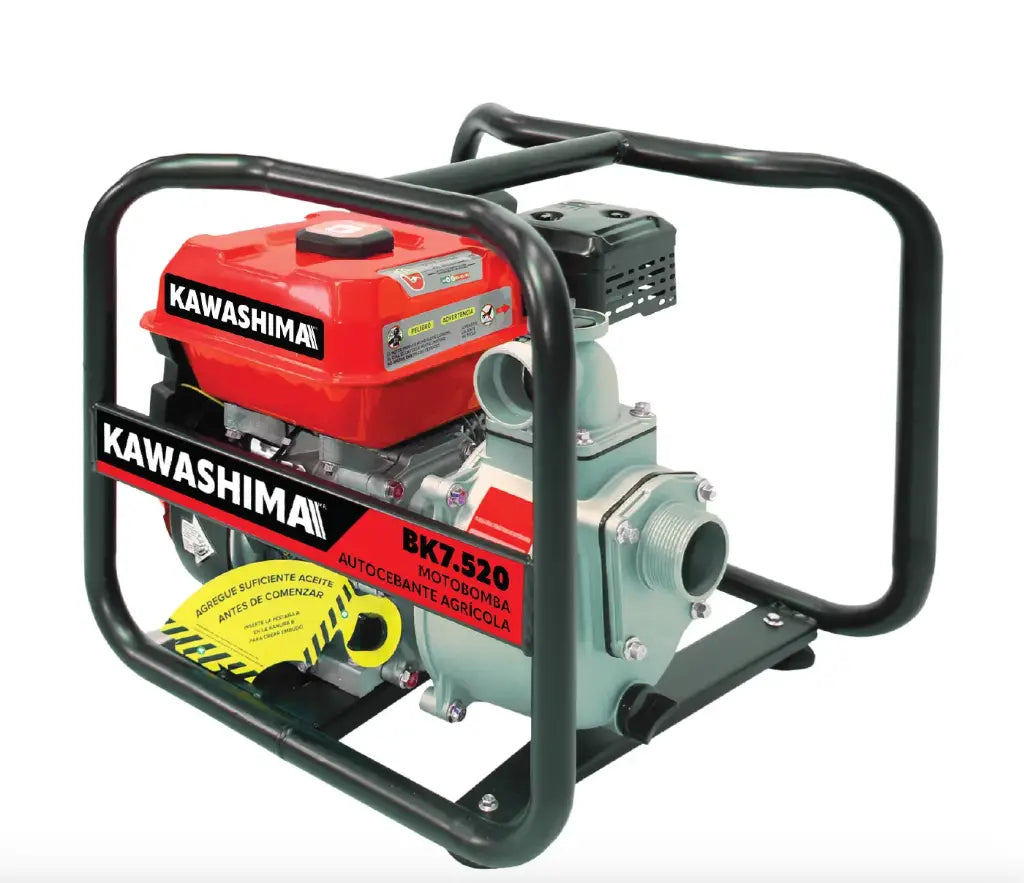 Bomba de alto caudal 2" 7.5 HP aluminio 30 m 32 m³/h Kawashima BK7.520