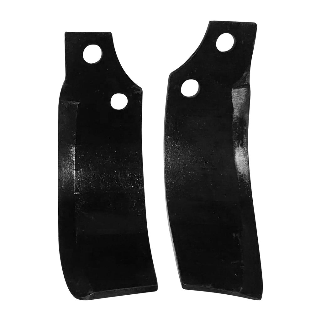 Par de Cuchillas para Rotovator Potro85 Curva, Derecha e Izquierda Universal TMZ-01