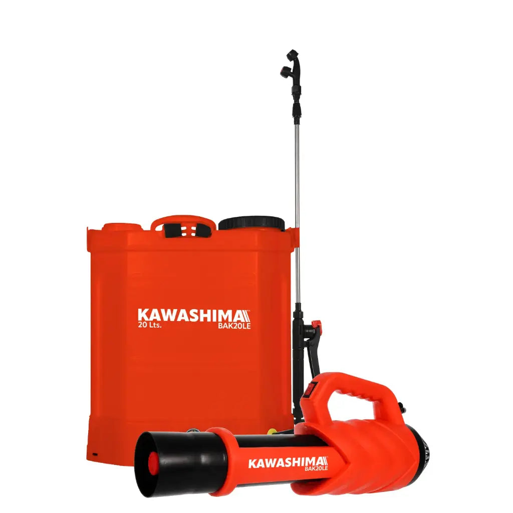 Bazuka Aspersora Recargable 20L Kawashima con Sopladora Integrada (Nebuliza para Mayor Cobertura) Kawashima BAK20LE