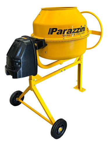 Revolvedora electrica de 1/2 saco volumen de olla 180 Litros - AZUL Power Hunt REVOLVER1E-A