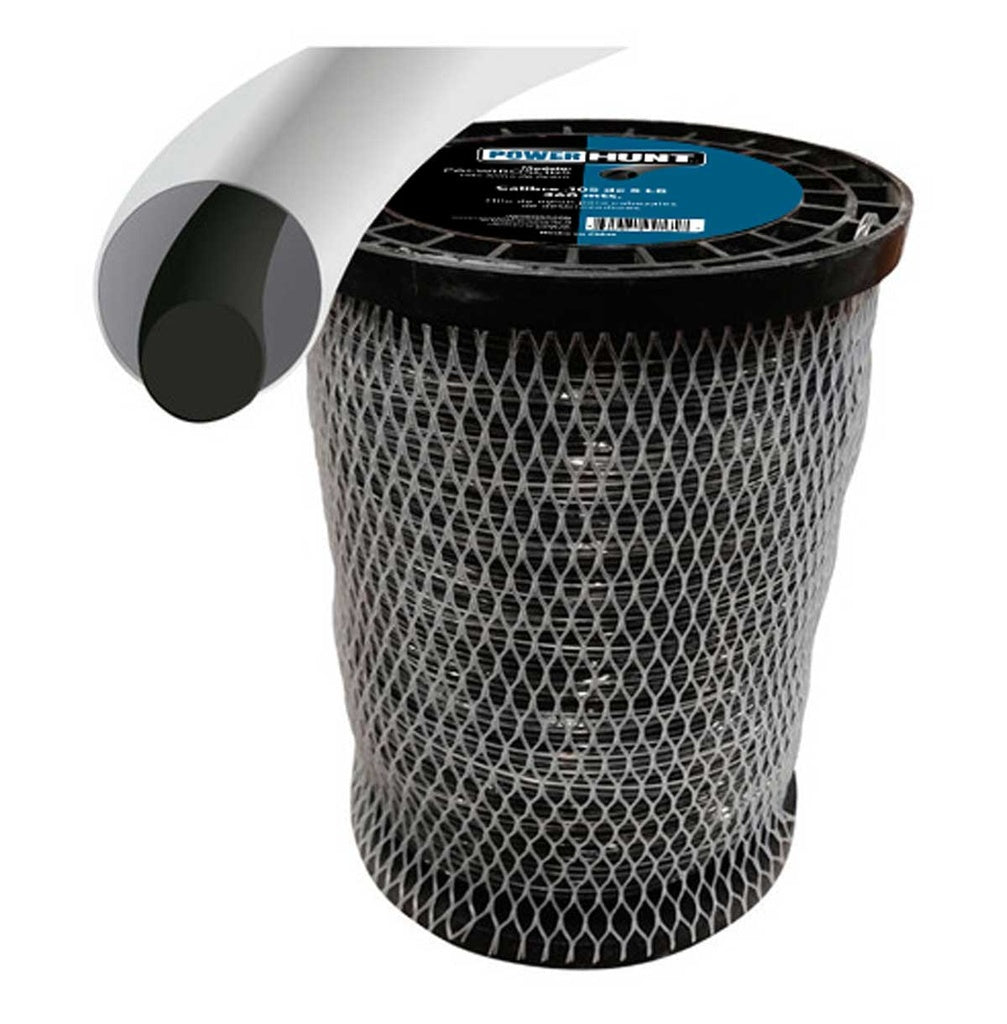 Hilo nylon 0.105pulg 2.70mm x 360mts 5lb redondo Power Hunt PALWIRO5L105
