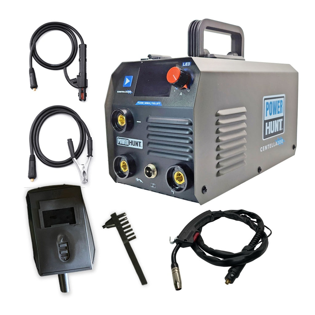 Soldadora inverter triple proceso 120A 127/220V Power Hunt CENTELLA300