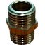 Machon M-M de 3/8 - 3/8 rosca tipo maruyama Universal V-MACHON-A