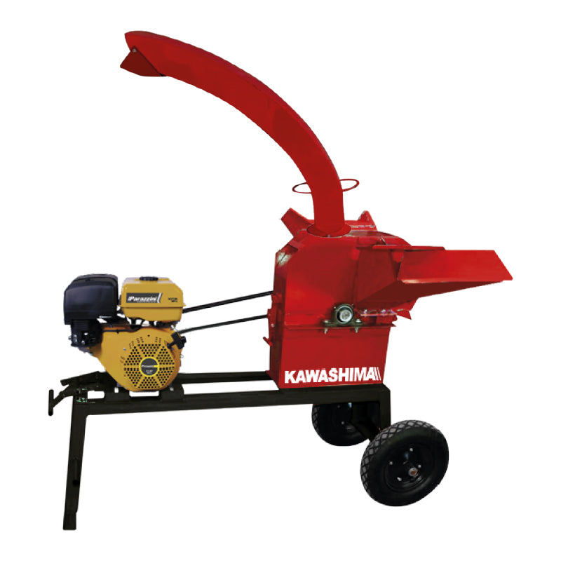 FB Picadora de forraje 3000 13 hp kit con tubo de ensilaje Kawashima PP3000TK