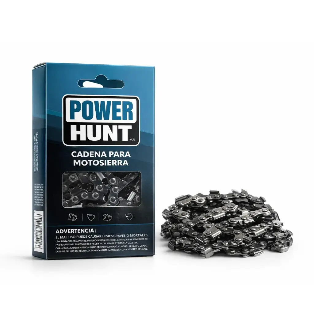 CADENA POWER HUNT 20" 3/8" .058" 72DL (D009) CINCEL COMPLETO - HQV Power Hunt FC-A-058-72-PH