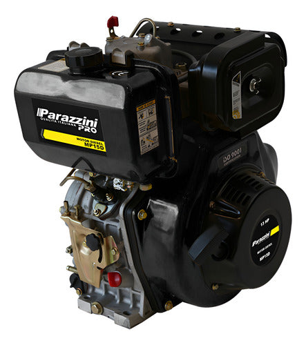 Motor diesel 15 hp con arranque electrico Parazzini MP15D