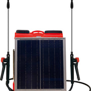 Aspersor electrico con panel solar 20 lts Kawashima AKES20L - Bioaplicaciones