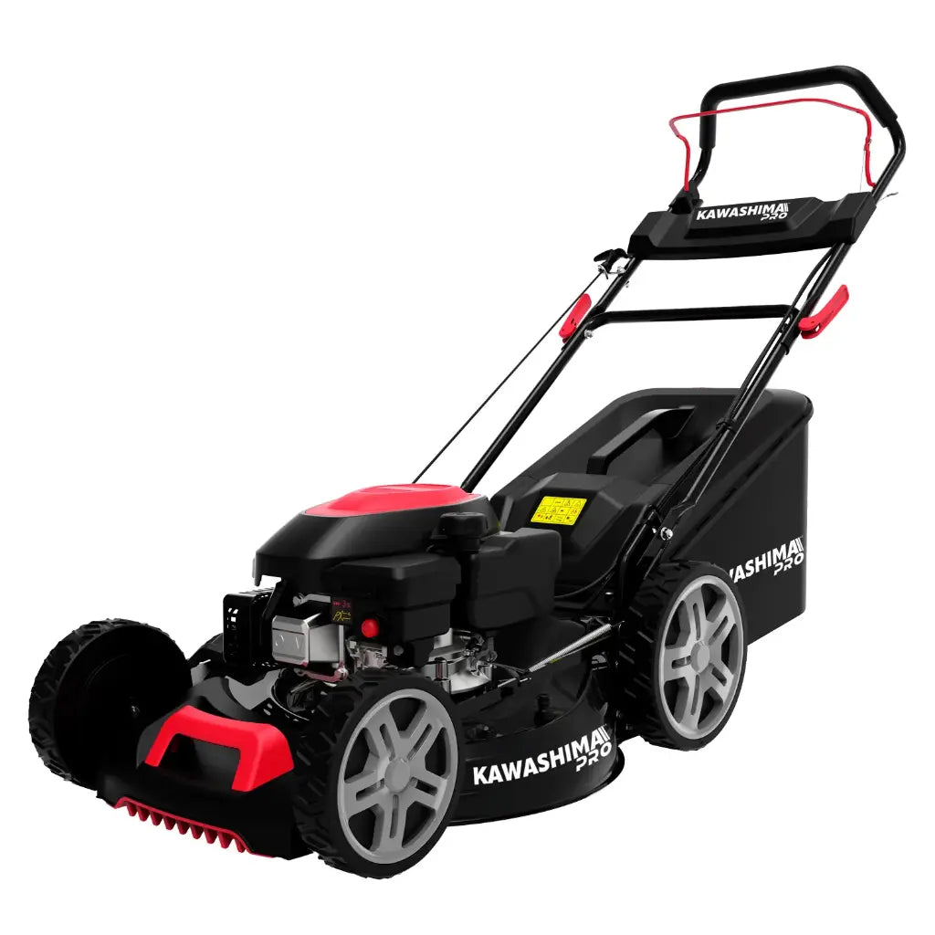 Podadora 22", Empuje manual, 223cc, 3-en-1 Descarga lateral + descarga trasera + función de triturado Kawashima Pro PKPEM-56D 