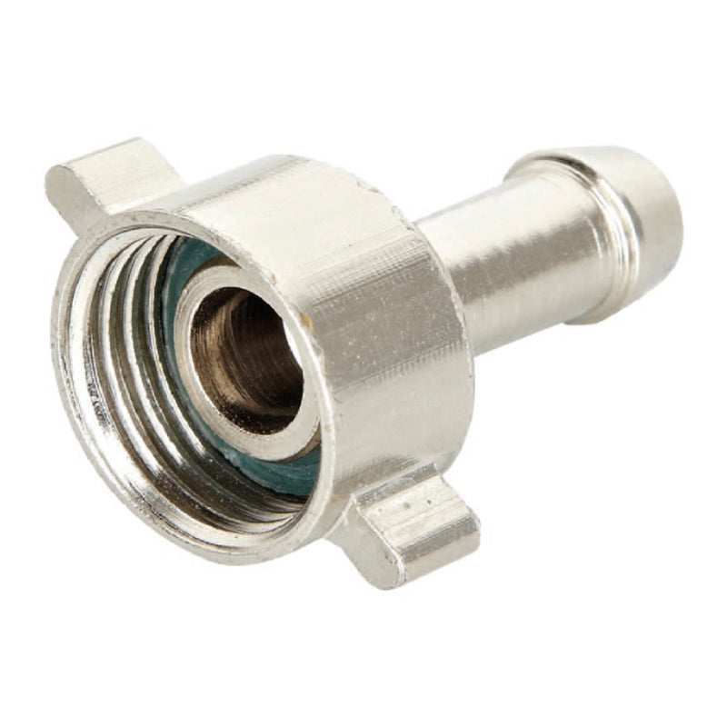 Conector de bronce para manguera de alta presion 8.5 mm 5/16  1 pzs Parazzini AC1804(8)