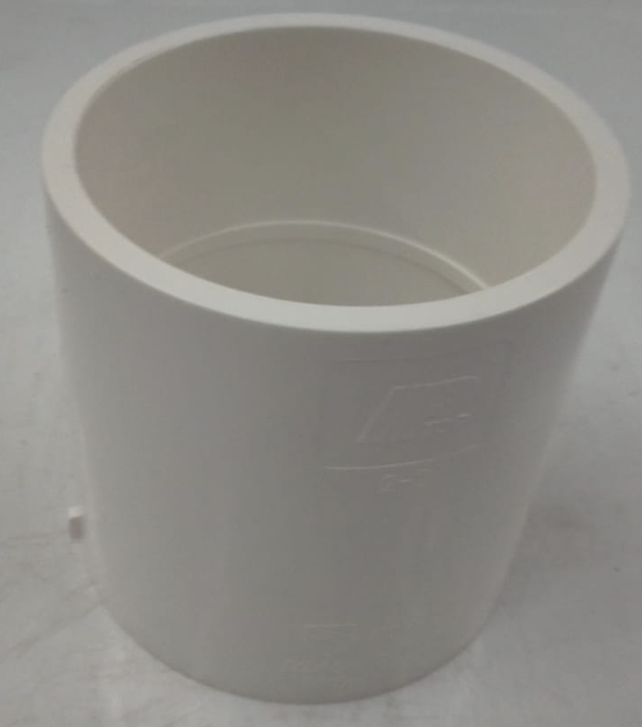 Cople TOP 3" PVC cedula 40 (cementar) - caja con 60 piezas Parazzini TOPM0403