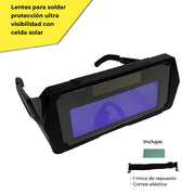 Visor de proteccion de sombra variable Parazzini ROBOCOP - Bioaplicaciones