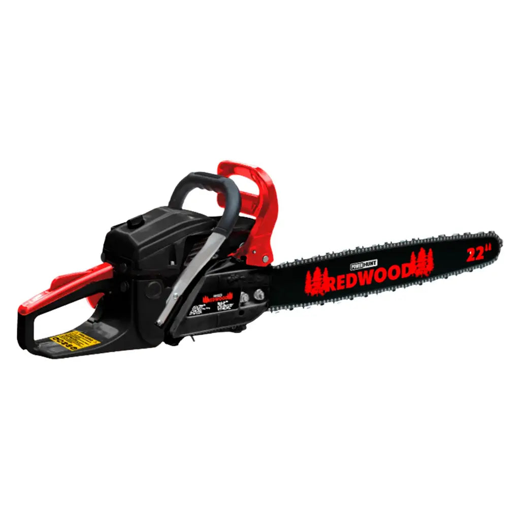 Motosierra Powerhunt 58 cc con 1 barra y 1 cadena de 22 pulg Power Hunt REDWOOD - Bioaplicaciones
