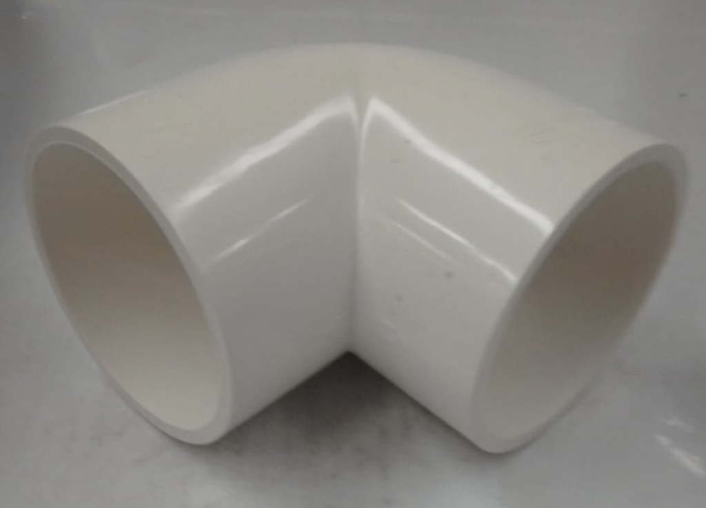 Codo TOP 90° x 3" PVC cedula 40 (cementar) - caja con 30 piezas Parazzini TOPM0203