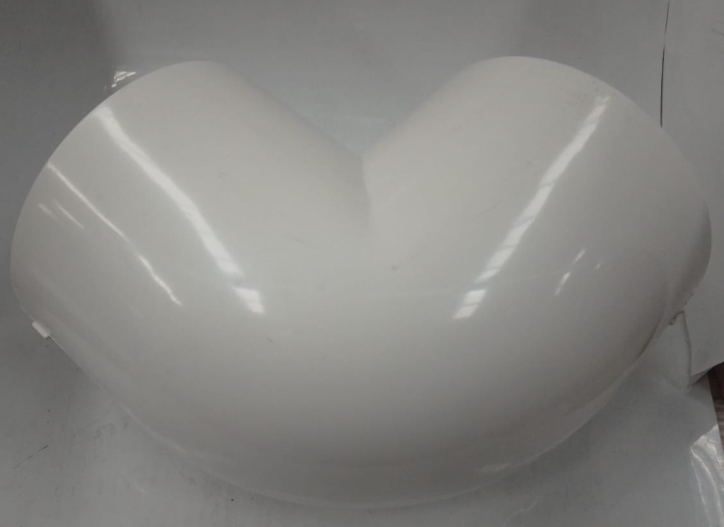 Cople TOP 90° x 6" PVC cedula 40 (cementar) - caja con 4 piezas Parazzini TOPM0206