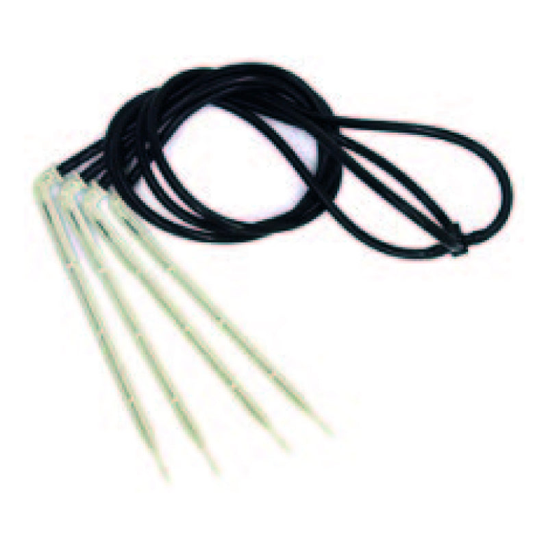 Spider con distribuidor de 4 salidas: microtubo 4 mm x 50 cm + estaca lisa de 15 cm de largo - bolsa con 10 piezas Parazzini 21524B